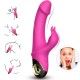  METEROR DILDO VIBRADOR RABBIT ROTADOR FUCSIA - ARMONY 