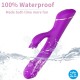  DILDO VIBRADOR RABBIT SILICONA VIOLETA - ARMONY 