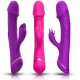  DILDO VIBRADOR RABBIT SILICONA VIOLETA - ARMONY 