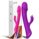  DILDO VIBRADOR RABBIT SILICONA VIOLETA - ARMONY 