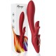  ELK VIBRADOR RABBIT CURVO RED - ARMONY 