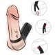  DOBLE ANILLO VIBRADOR NEGRO - ARMONY 
