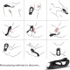  VEYRON ANILLO VIBRADOR DOBLE PINZA NEGRO - ARMONY 