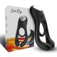  VEYRON ANILLO VIBRADOR DOBLE PINZA NEGRO - ARMONY 