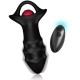  KYLIN DEDAL VIBRADOR & PLUG ANAL CONTROL REMOTO NEGRO - ARMONY 