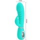  PRESCOTT VIBRADOR PUNTO G MULTIFUNCIÓN VERDE AGUA - PRETTY LOVE 