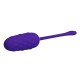  HUEVO VIBRADOR CON TEXTURA MARINA RECARGABLE LILA - PRETTY LOVE 