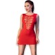 VESTIDO ROJO S/M - CHILIROSE CR  4622