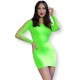 VESTIDO VERDE S/M - CHILIROSE CR  4617