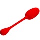  KNUCKER HUEVO VIBRADOR RECARGABLE ROJO - PRETTY LOVE 