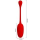  KNUCKER HUEVO VIBRADOR RECARGABLE ROJO - PRETTY LOVE 