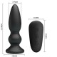  VIBRADOR POTENTE CONTROL REMOTO ANAL PLUG NEGRO - MR PLAY 
