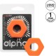  ALPHA ANILLO PROLONG SEXGONO NARANJA - CALEXOTICS 