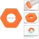  ALPHA ANILLO PROLONG SEXGONO NARANJA - CALEXOTICS 