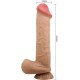  SLIDING SKIN SERIES DILDO REALÍSTICO CON VENTOSA PIEL DESLIZANTE 26 CM - PRETTY LOVE 