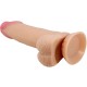  SLIDING SKIN SERIES DILDO REALÍSTICO CON VENTOSA PIEL DESLIZANTE 19.4 CM - PRETTY LOVE 