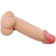  SLIDING SKIN SERIES DILDO REALÍSTICO CON VENTOSA PIEL DESLIZANTE 19.4 CM - PRETTY LOVE 