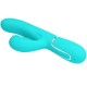  PERLITA VIBRADOR PUNTO G 3 EN 1 MULTIFUNCIÓN VERDE AGUA - PRETTY LOVE 