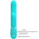  PERLITA VIBRADOR PUNTO G 3 EN 1 MULTIFUNCIÓN VERDE AGUA - PRETTY LOVE 