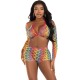  SET TRES PIEZAS MULTICOLOR - LEG AVENUE 