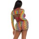  SET TRES PIEZAS MULTICOLOR - LEG AVENUE 