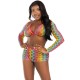  SET TRES PIEZAS MULTICOLOR - LEG AVENUE 