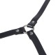  ARNÉS DE CUERPO CUERO NEGRO TALLA ÚNICA - SUBBLIME 