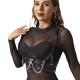  ARNÉS FORMA CORSET DETALLE CADENAS TALLA ÚNICA - SUBBLIME 