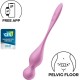  LOVE BIRDS BOLAS KEGEL VIBRADORAS ROSA - SATISFYER 