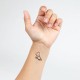  SET DE 10 TATTOOS TEMPORALES CANDY COLLECTION - SECRET PLAY 