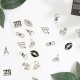  SET DE 10 TATTOOS TEMPORALES CANDY COLLECTION - SECRET PLAY 