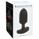  TARTARUS PLUG ANAL SILICONA QUADRIPOLAR NEGRO - ELECTRASTIM 