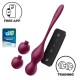  LOVE BIRDS VARY BOLAS VIBRADORES APP GRATUITA ROJO VINO - SATISFYER 