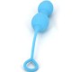  BLOSSOMS PESAS VAGINALES VIBRADOR CONTROL REMOTO 10 VIBRACIONES AZUL - ARMONY 