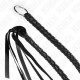  LÁTIGO DE SERPIENTE CON ANILLO DE MANO NEGRO 65 CM - KINK 