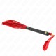  LÁTIGO MINI PIEL DE ANTE ROJO 30 CM - KINK 