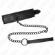  COLLAR CON CORREA 78 CM BONDAGE DE NEOPRENO MODELO 2 AJUSTABLE 37.5 X 49.5 CM - KINK 