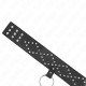  COLLAR CON CORREA 65 CM CON TACHUELAS PLATEADAS MODELO 3 AJUSTABLE 3643 CM X 5 CM - KINK 