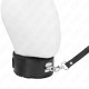  COLLAR CON CORREA 116 CM DE PIEL NEGRO AJUSTABLE 4048 CM X 6 CM - KINK 