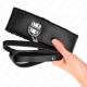  COLLAR CON CORREA 116 CM DE PIEL NEGRO AJUSTABLE 4048 CM X 6 CM - KINK 