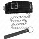  COLLAR CON CORREA 65 CM CON RESTRICCIONES NEGRO AJUSTABLE 3642 CM X 5.5 CM - KINK 