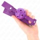  MORDAZA DE BOLA 4.5 CM TRANSPIRABLE MORADO 65 x 2.5 CM - KINK 