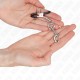  PINZAS PARA PEZONES CON GANCHO 6 CM - KINK 