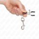  PINZAS PARA PEZONES CON GANCHO 6 CM - KINK 