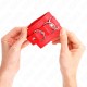  MUÑEQUERAS CON 3 ANILLAS EN D AJUSTABLE ROJO 17.525 CM X 6 CM - KINK 