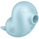  SASSY SEAL ESTIMULADOR & VIBRADOR AZUL - SATISFYER 