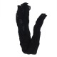 BODYSTOCKING DE REJILLA CON DISEÑO DE VESTIDO Y DETALLES FLORALES NEGRO TALLA ÚNICA - SUBBLIME  952129