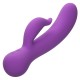  FIRST TIME VIBRADOR COMPLACIENTE RECARGABLE MORADO - CALEXOTICS 