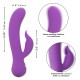  FIRST TIME VIBRADOR COMPLACIENTE RECARGABLE MORADO - CALEXOTICS 