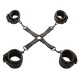  NOCTURNAL CONECTOR HOG TIE CUERO AJUSTABLE NEGRO - CALEXOTICS 